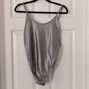 H&M x Coachella Silver Bodysuit.🩶✨